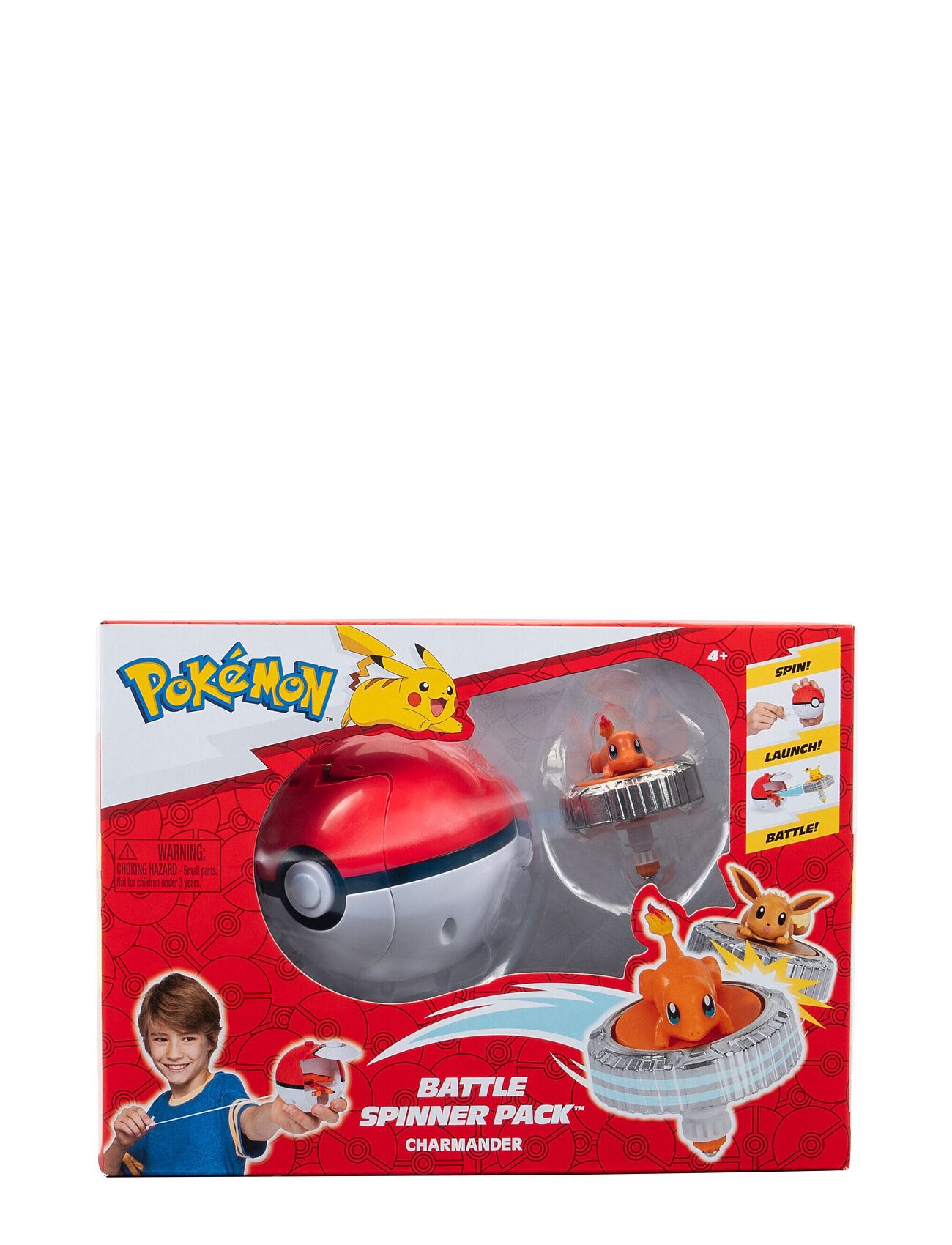 Pokemon Battle Spinner Charmander Toys Playsets & Action Figures Play Sets Multi/patterned Pokemon