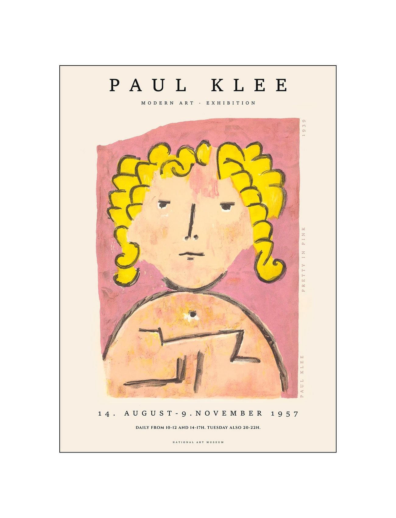 Paul-Klee-Pretty-In-Pink Home Decoration Posters & Frames Posters Illustrations Multi/patterned PSTR Studio