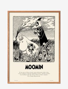 Moomin x PSTR studio - Summer Flowers - animaux - natural