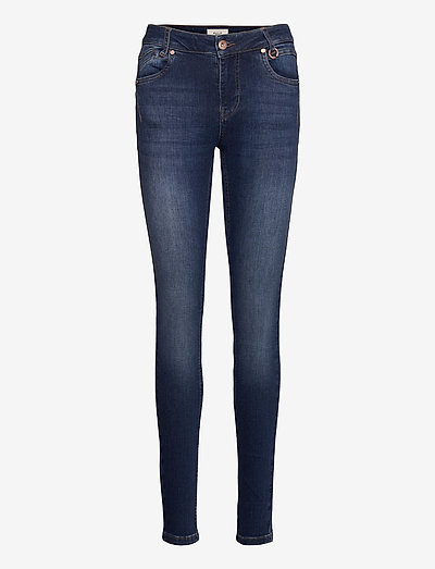 PZEMMA Jeans Skinny leg - skinny jeans - dark blue denim