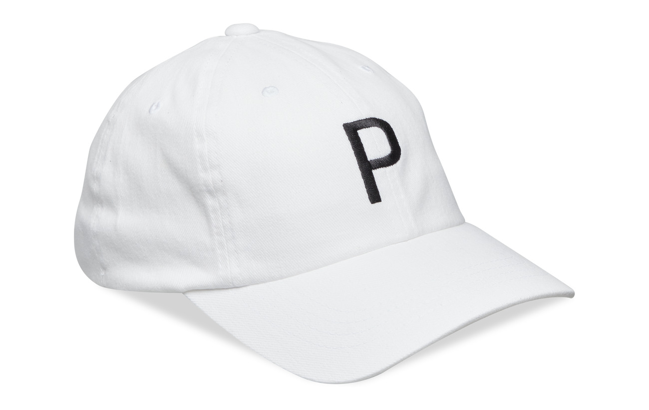 white puma hat