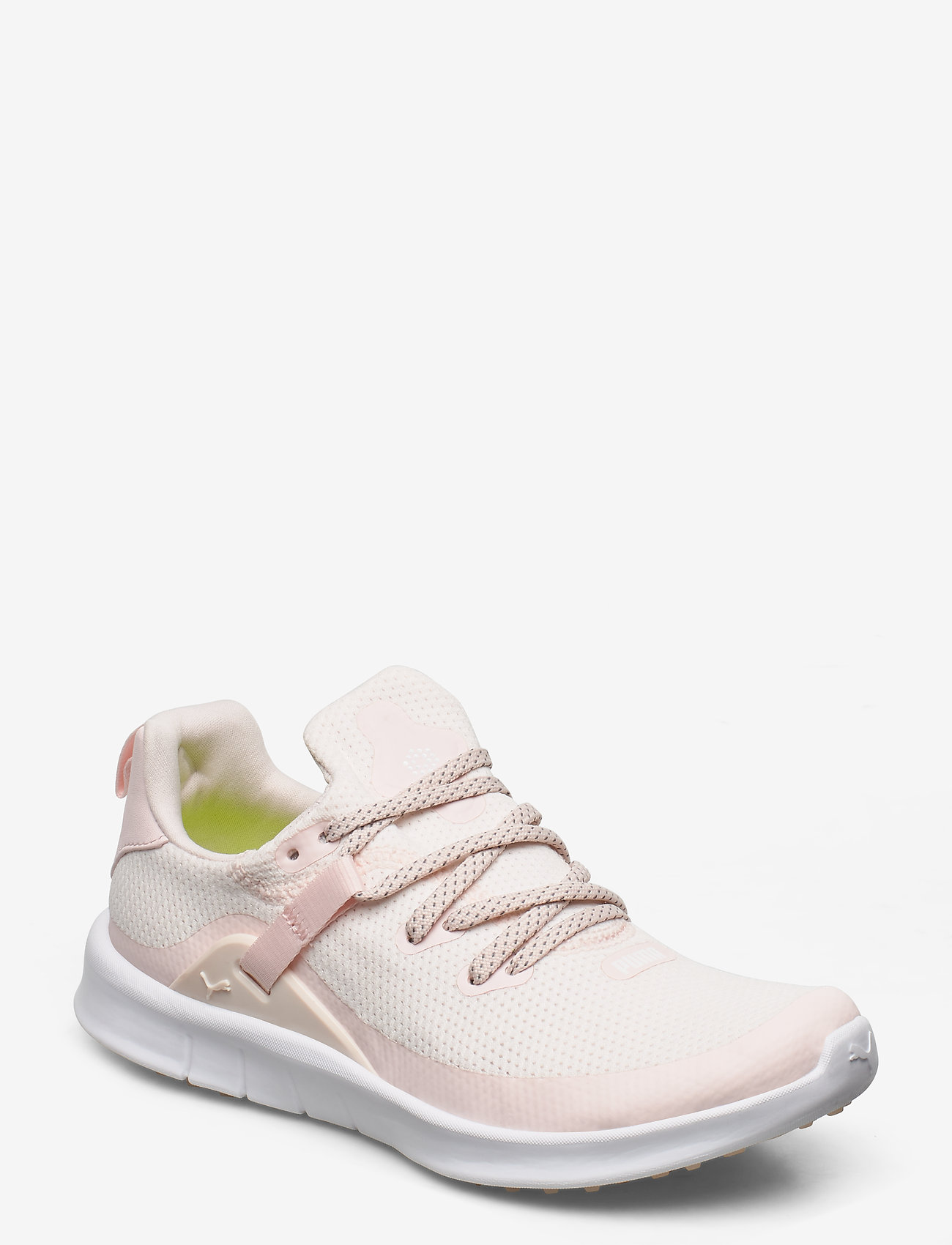 puma white mesh sports shoes