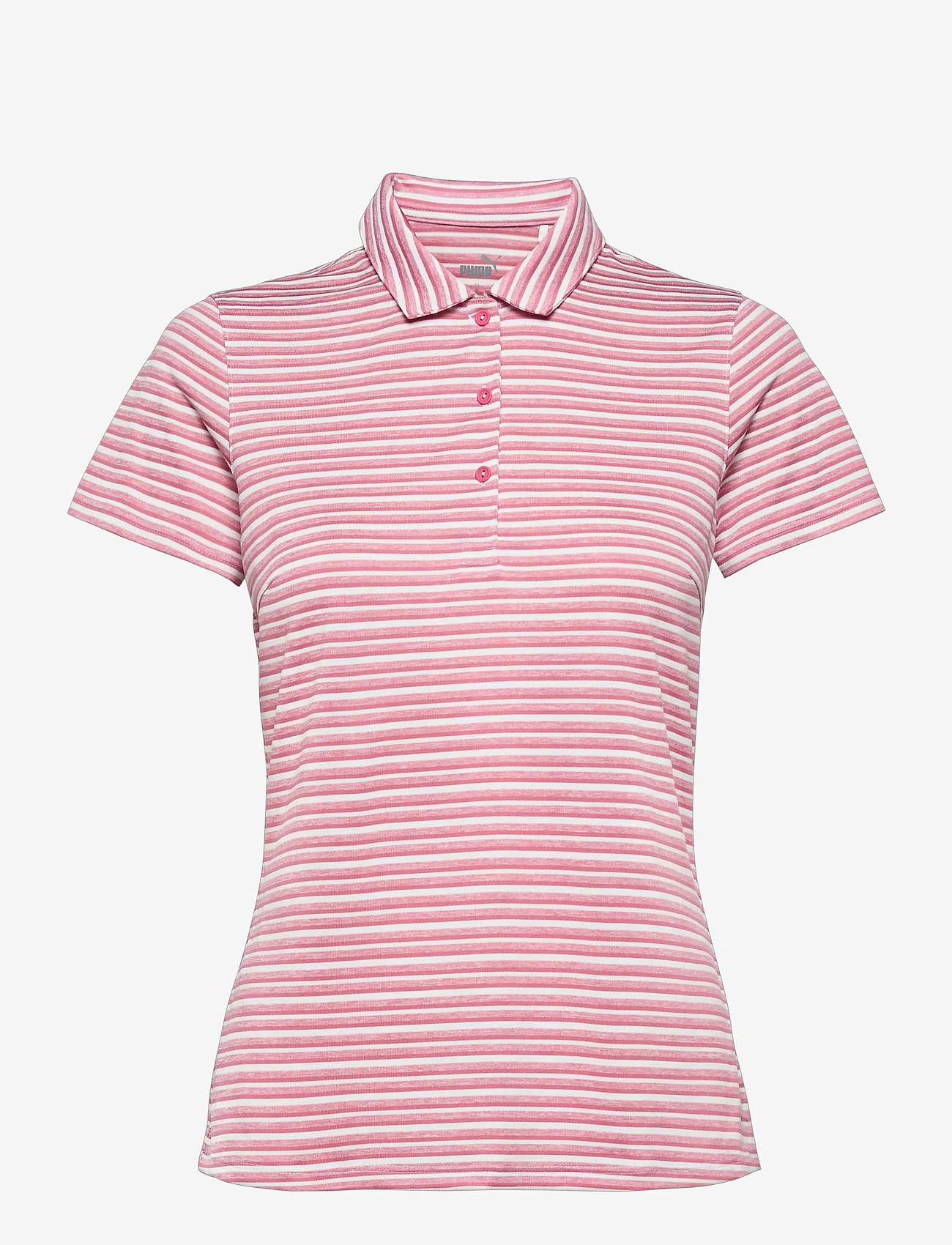 pink puma golf shirt