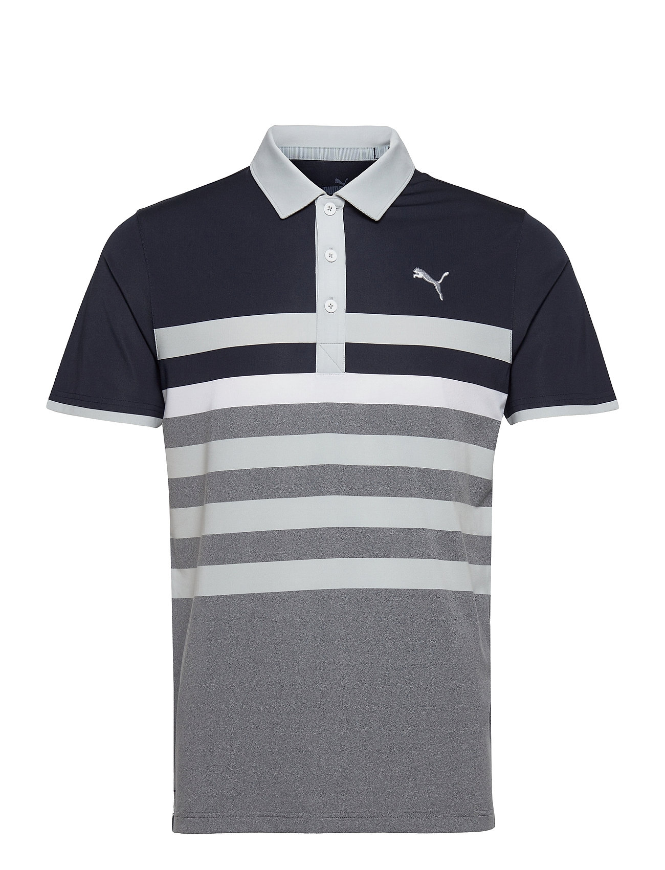 PUMA Golf kortærmede t-shirts – Mattr Way Polo Polos Short-sleeved Blå PUMA til herre i NAVY BLAZER-HIGH RISE - Pashion.dk