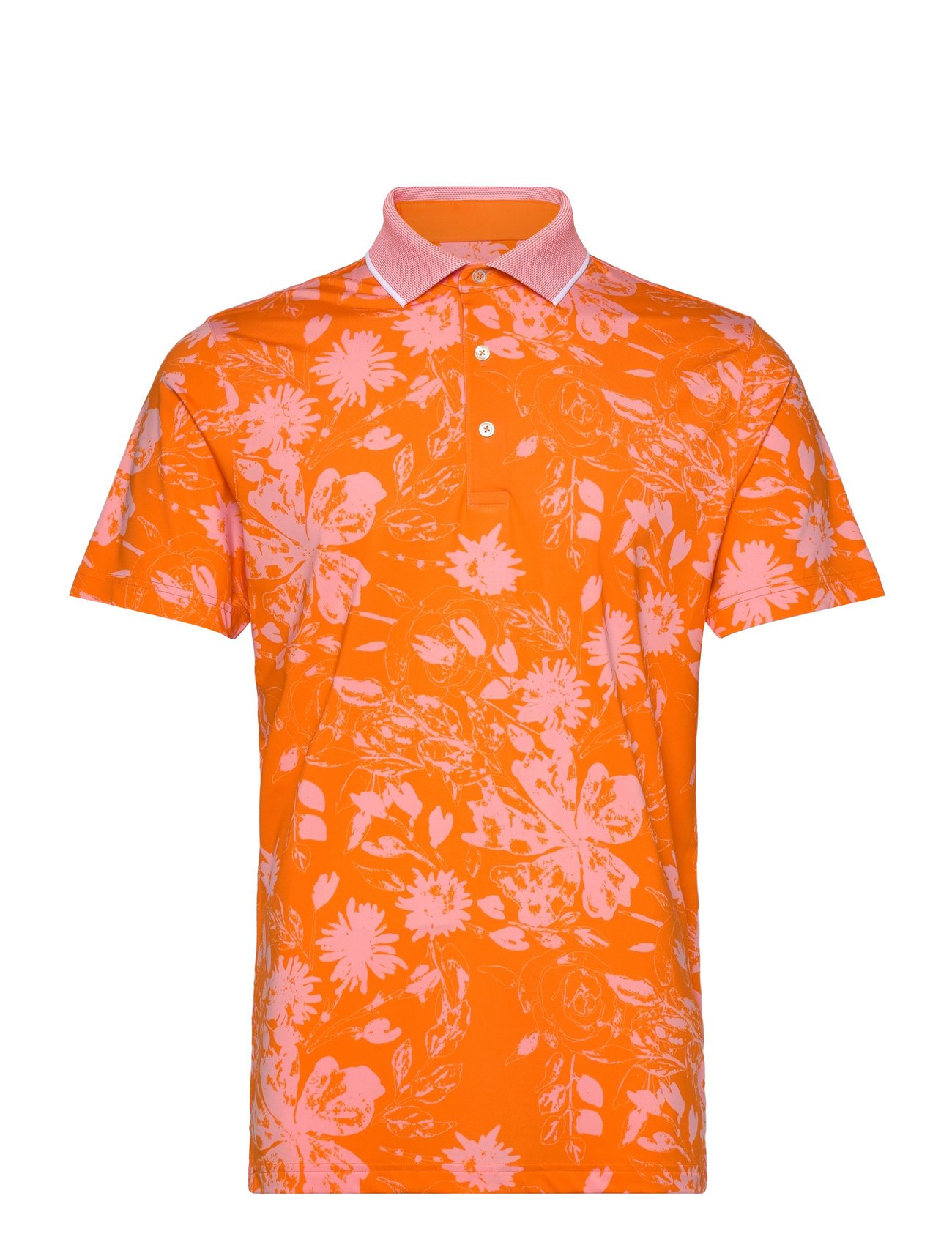 PUMA Golf Mattr Rose Polo, S, Orange, Sport Polos > Sport Short-sleeved Polos, Herre