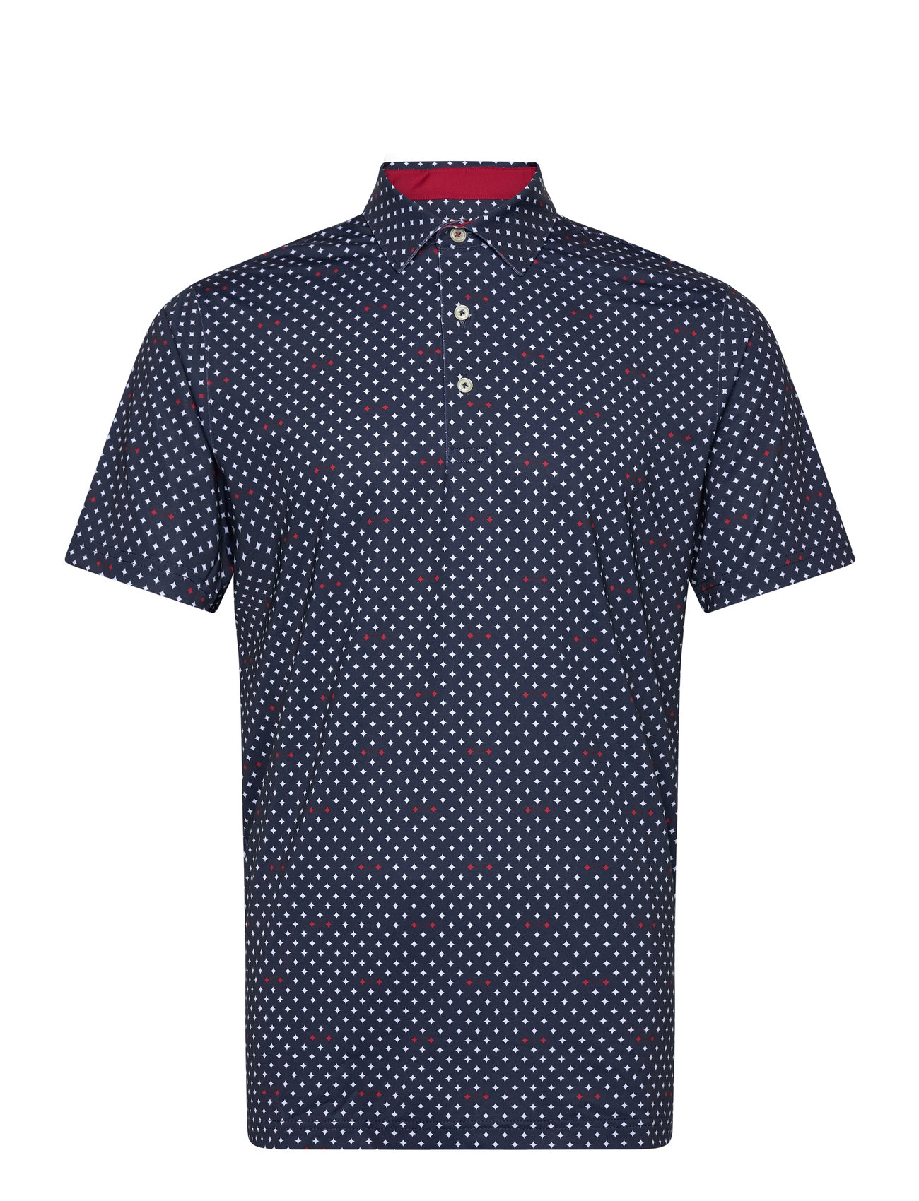 PUMA Golf Mattr Burgh Polo, S, Navy, Sport Polos > Sport Short-sleeved Polos, Herre