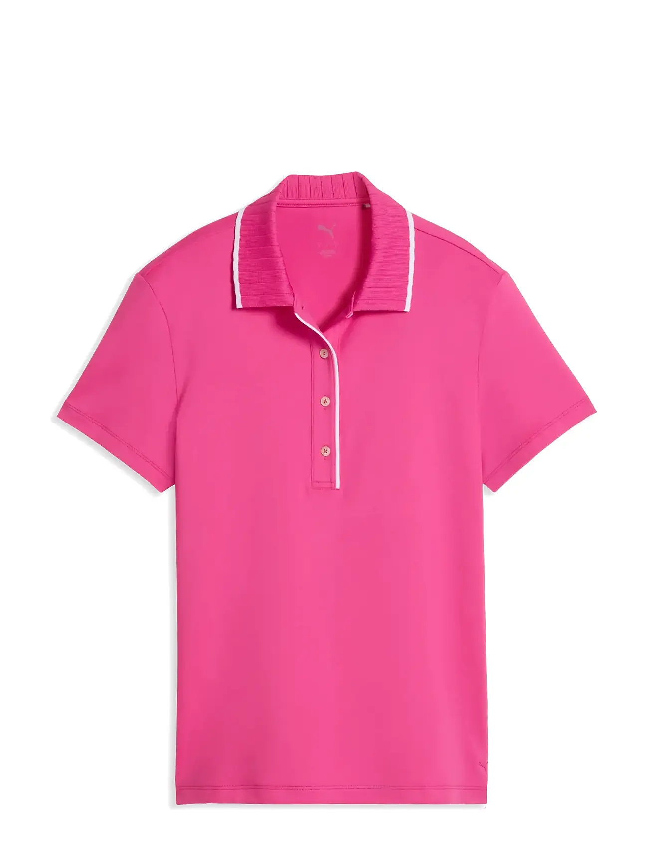PUMA GOLF W Cloudspun Bridges Ss Polo Pink - XL - Damen