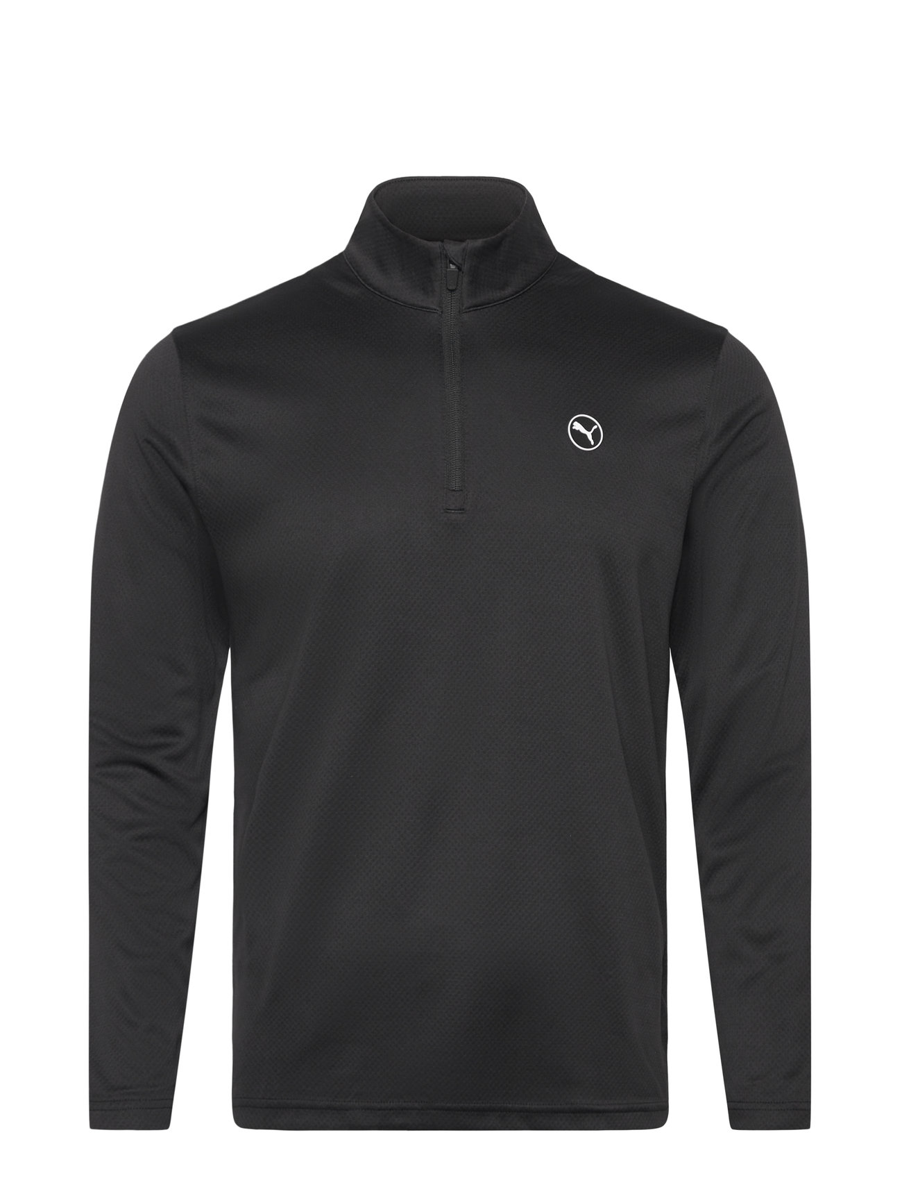 PUMA Golf Pure 2.0 Texture 1/4 Zip Svart