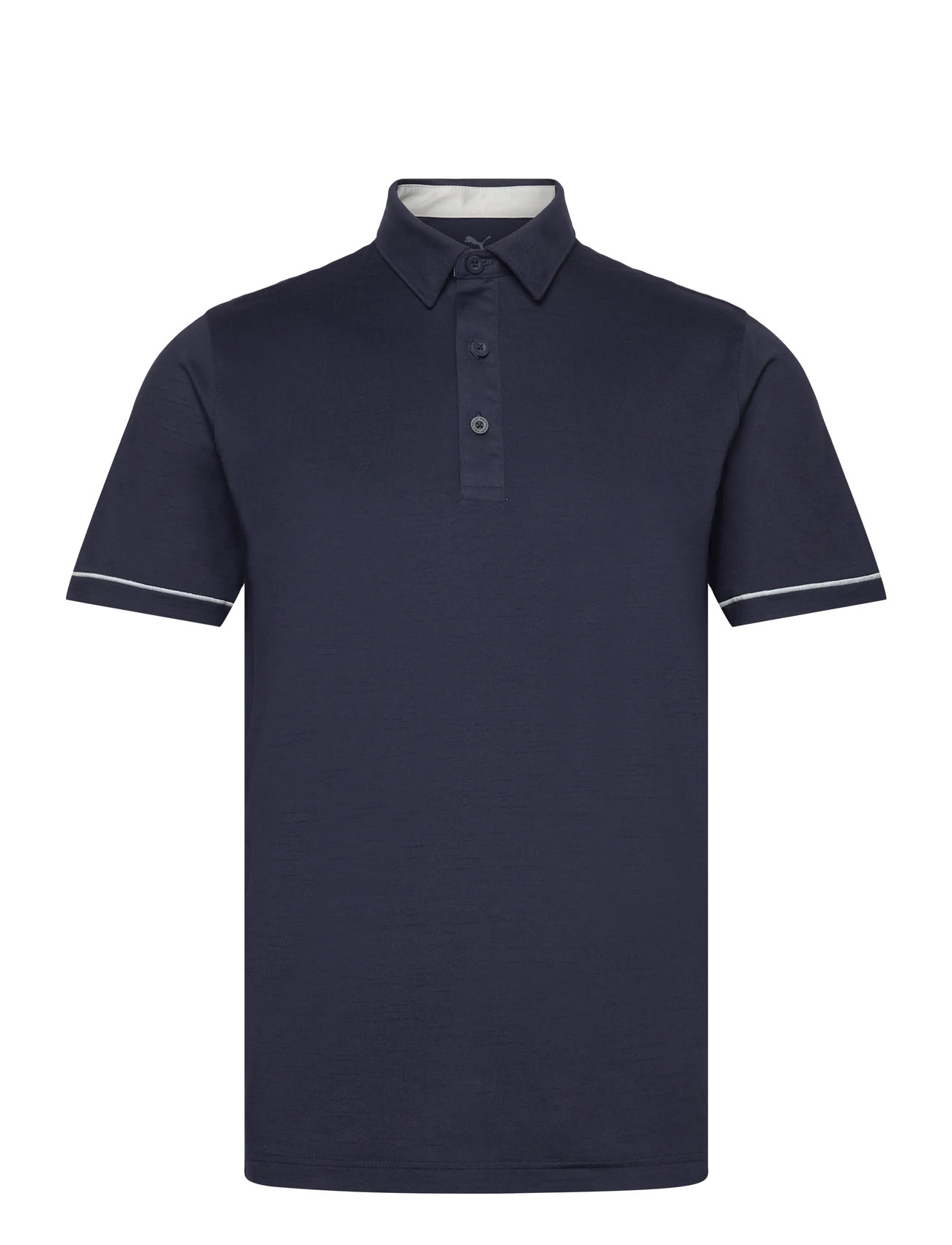 PUMA Golf Cloudspun Haystack 2.0 Polo, M, Navy, Sport Polos > Sport Short-sleeved Polos, Herre
