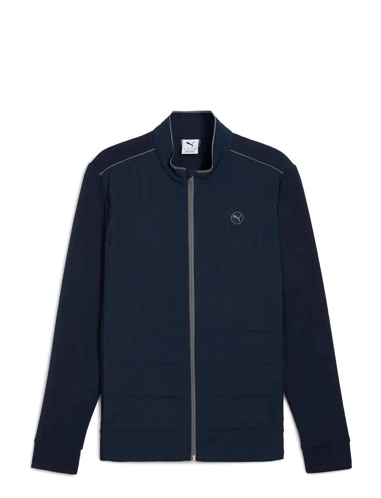 PUMA Golf Cloudspun Fleece Hybrid Jacket, M, Navy, Sport Jackets > Sport Golf Jackets, Herre