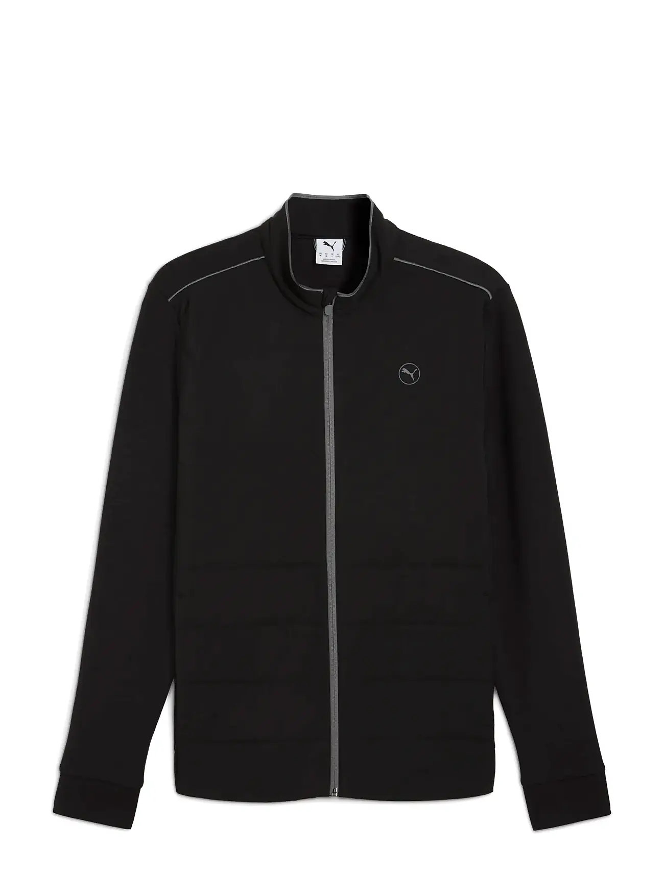 PUMA Golf Cloudspun Fleece Hybrid Jacket, M, Black, Sport Jackets > Sport Golf Jackets, Herre
