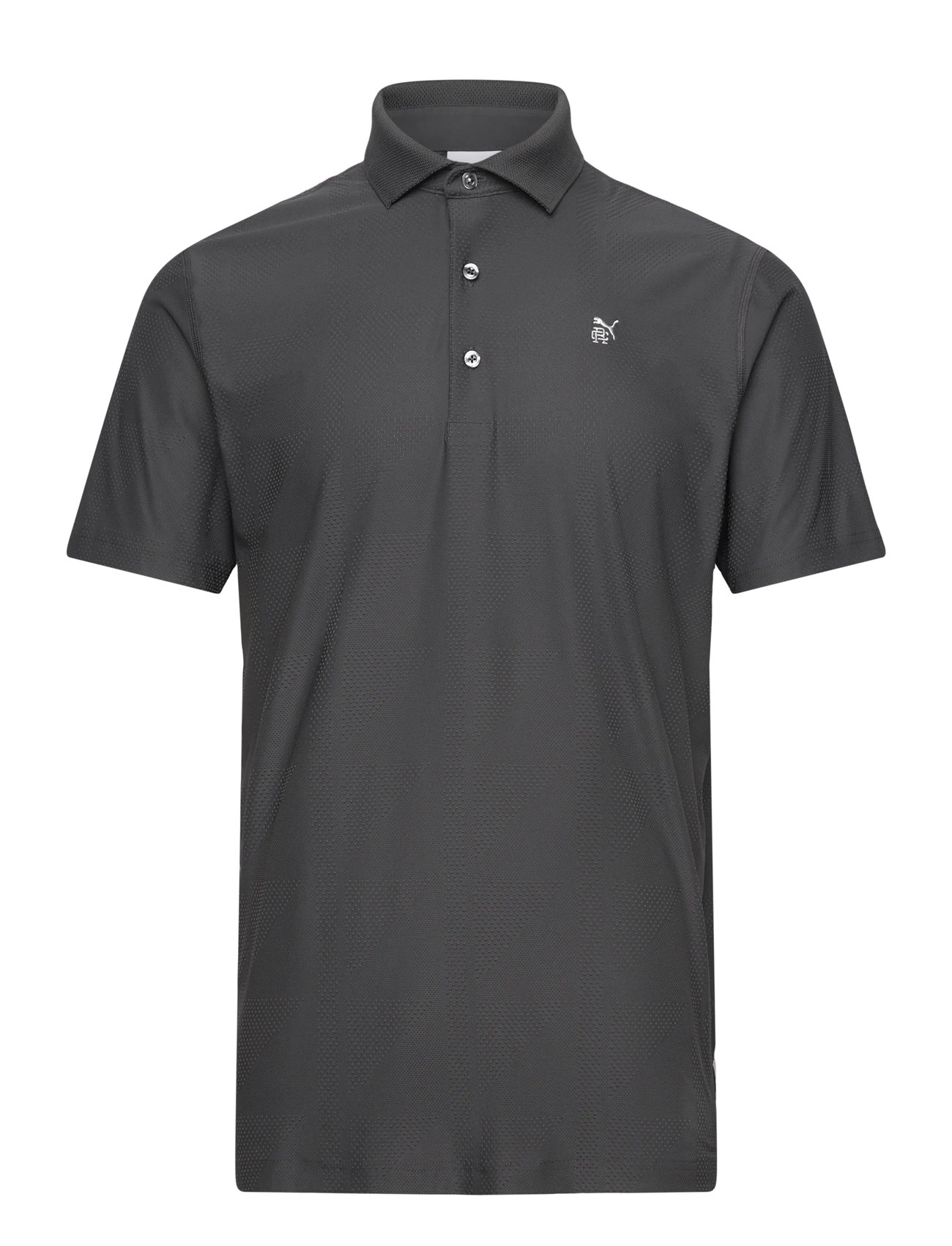 PUMA Golf Puma X Rc Mattr Jacquard Polo, M, Black, Sport Polos > Sport Short-sleeved Polos, Herre