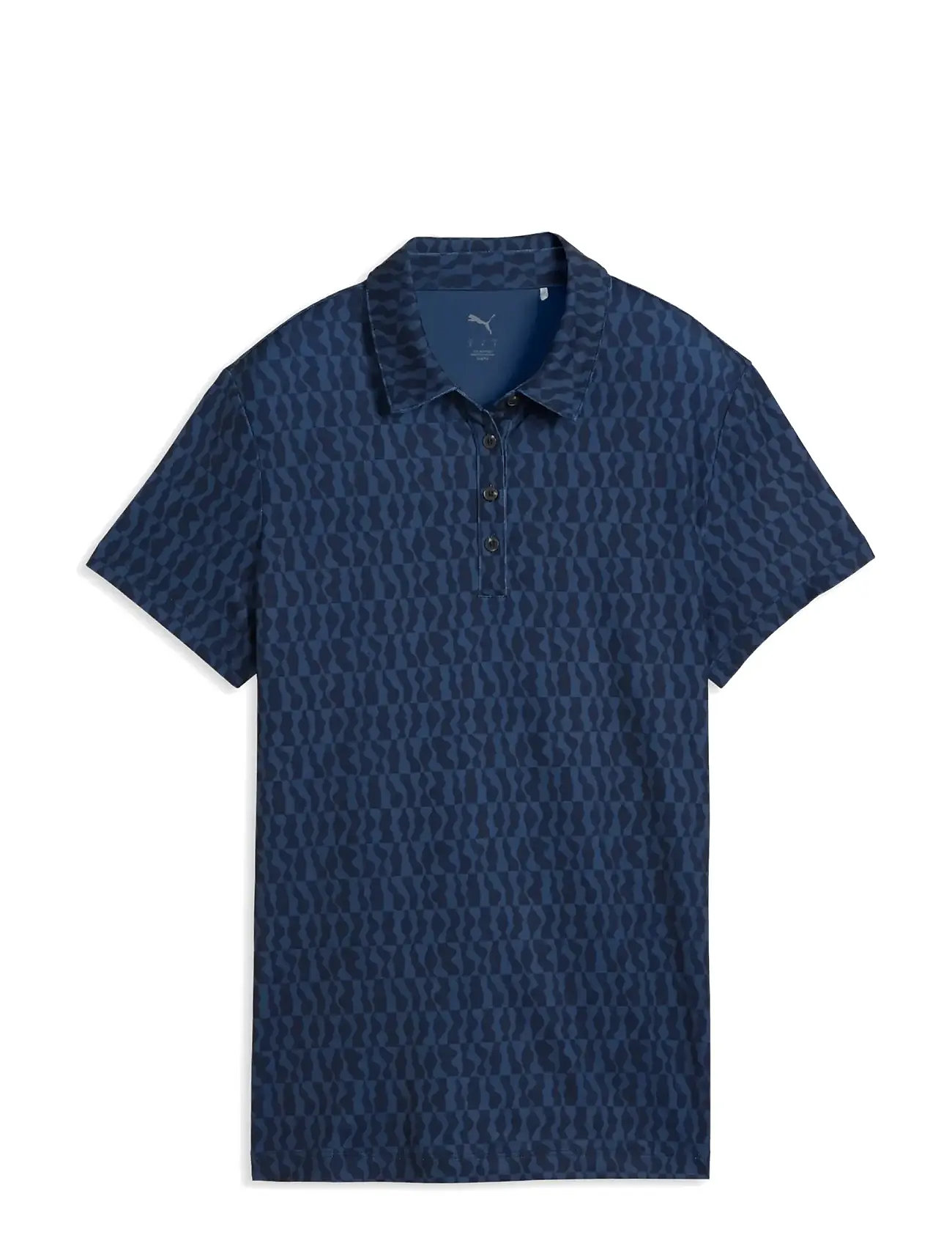 PUMA GOLF W Cloudspun Wavey Ss Polo Navy - M - Damen