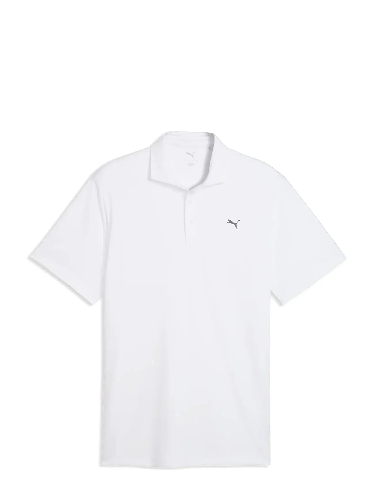 PUMA Golf Pure 3.0 Polo - Lc, L, White, Sport Polos > Sport Short-sleeved Polos, Herre