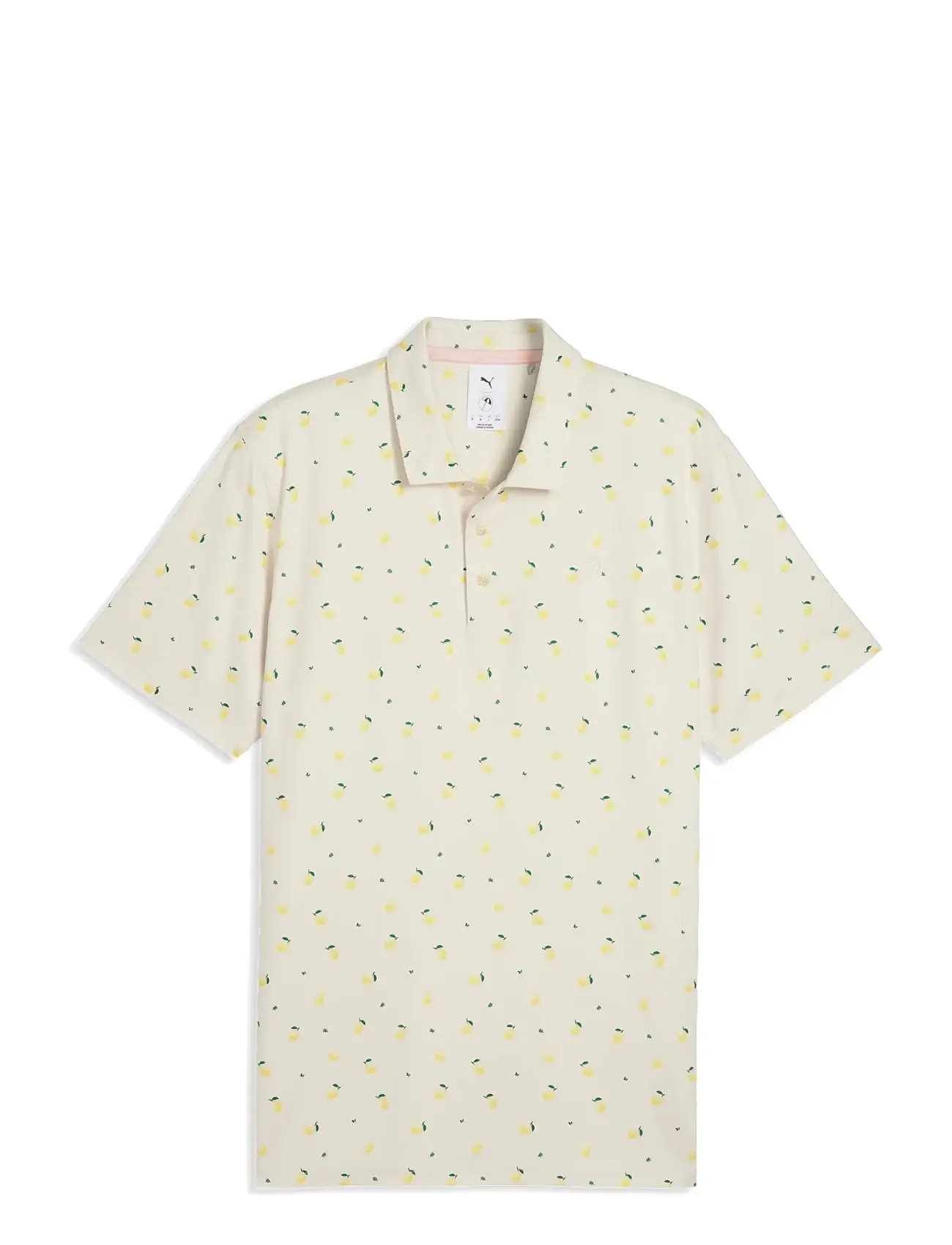 PUMA GOLF PumaxAp Cloudspun Lemon Polo Cream - XXXL - Herren