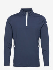 PUMA Golf - Rotation 1/4 Zip - sweatshirts - navy blazer - 0