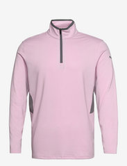 PUMA Golf - Rotation 1/4 Zip - sweatshirts - pink lady - 0