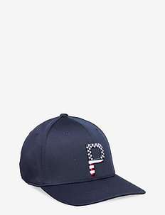 Pars & Stripes P Snapback Cap - caps - navy blazer