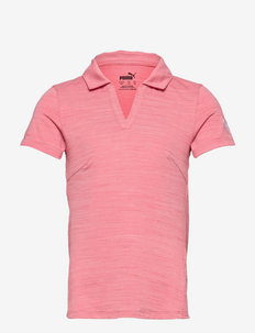 Girls Cloudspun Free Polo - kortärmade t-shirts - rapture rose heather
