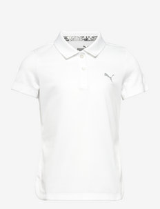 Girls Essential Polo - urheilutopit - bright white