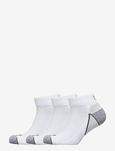 Pounce Quarter Cut 3 Pair Pack - multipack socks - white