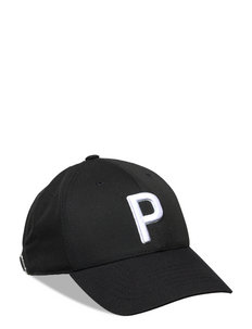 puma black and white cap