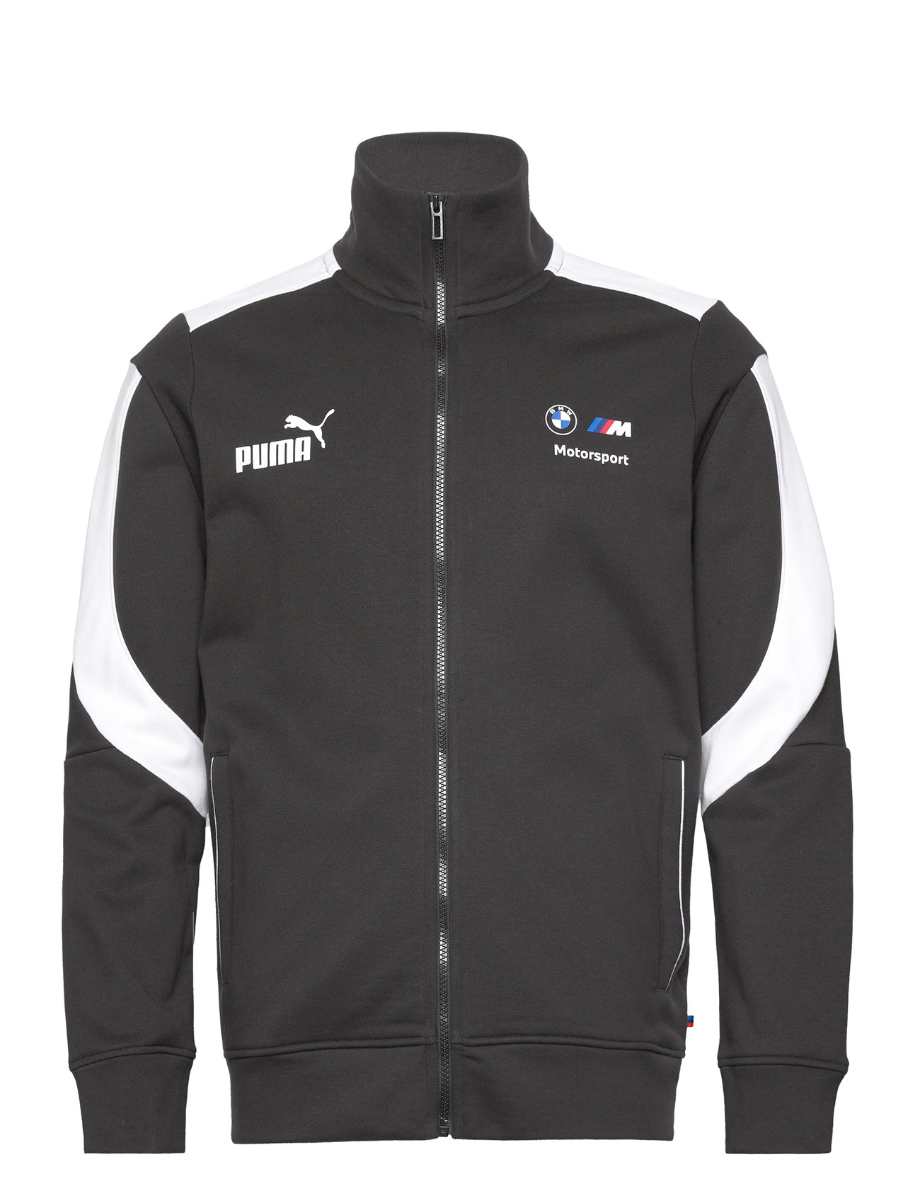 Bmw Mms Mt7+ Sweat Jacket Sport Sweat-shirts & Hoodies Sweat-shirts Black PUMA Motorsport