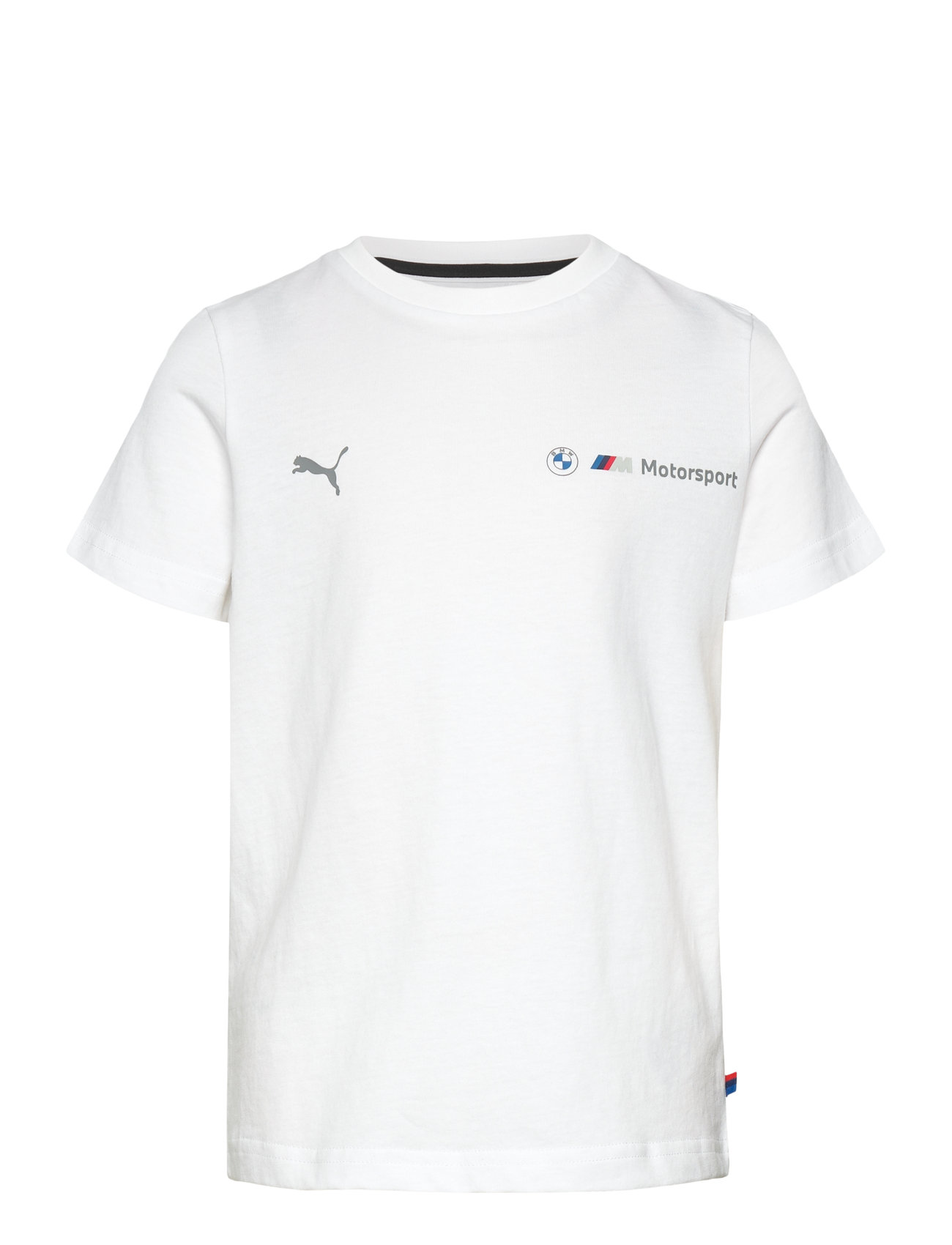 PUMA Motorsport Bmw Mms Kids Ess Logo Tee 2 Vit