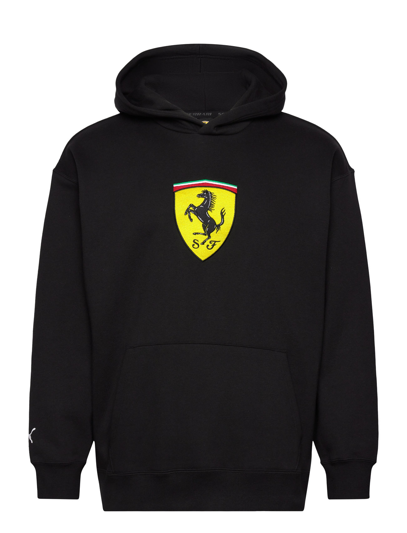 PUMA Motorsport Ferrari Race Big Shield Hoodie Svart