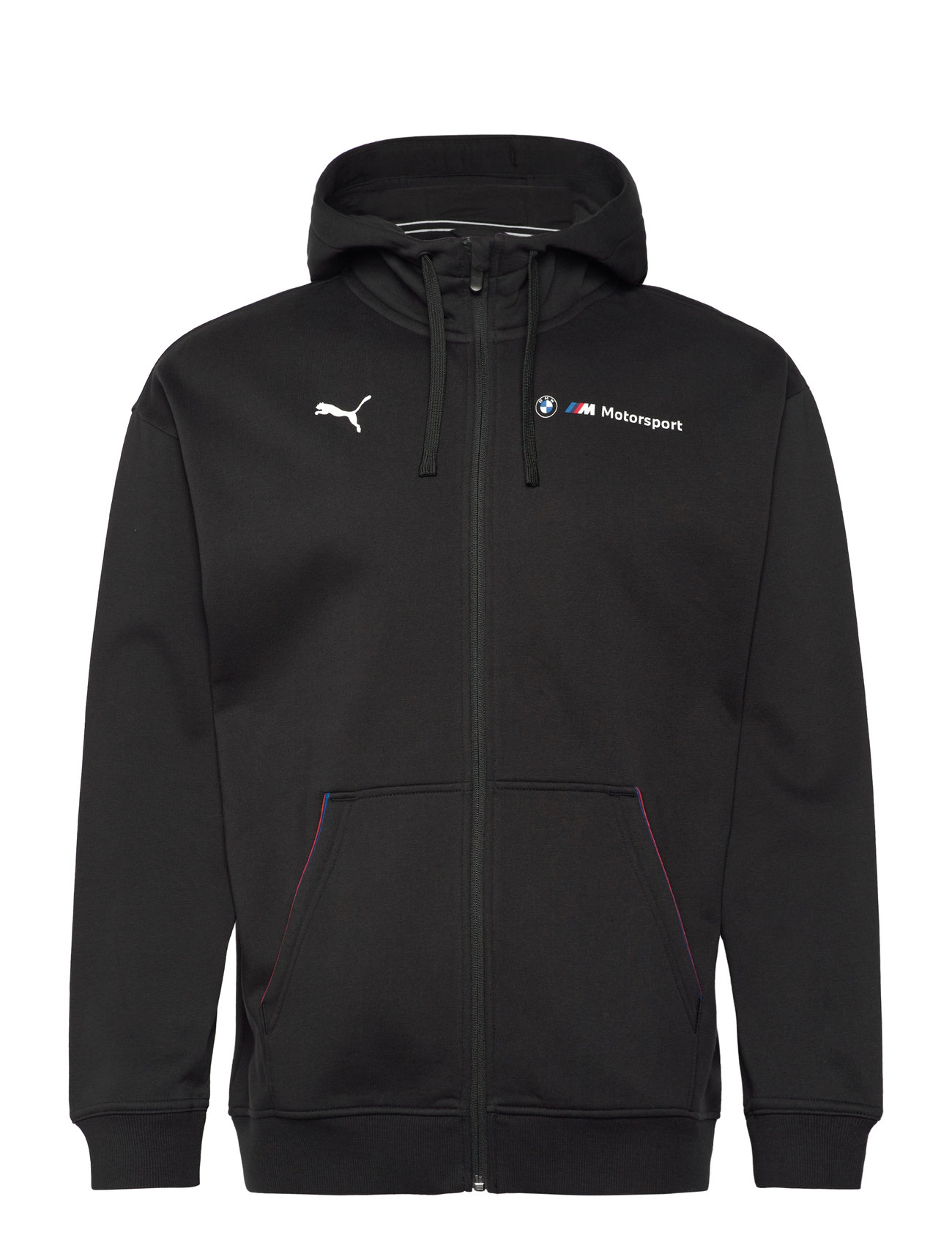 PUMA Motorsport Bmw Mms Ess+ Fz Hooded Jacket Fl Svart