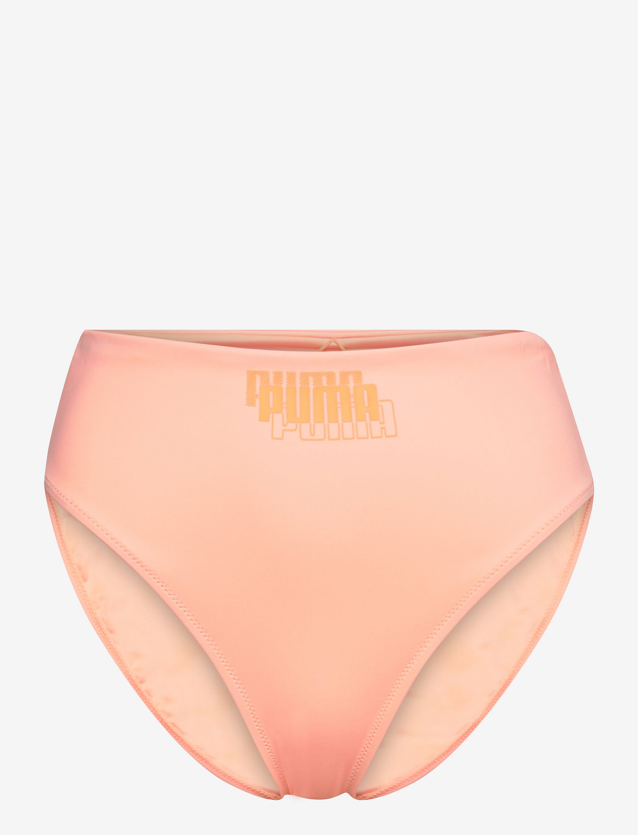 Puma Swim - PUMA SWIM WOMEN HIGH WAIST BRIEF 1P - bikini ar augstu vidukli - peach - 0