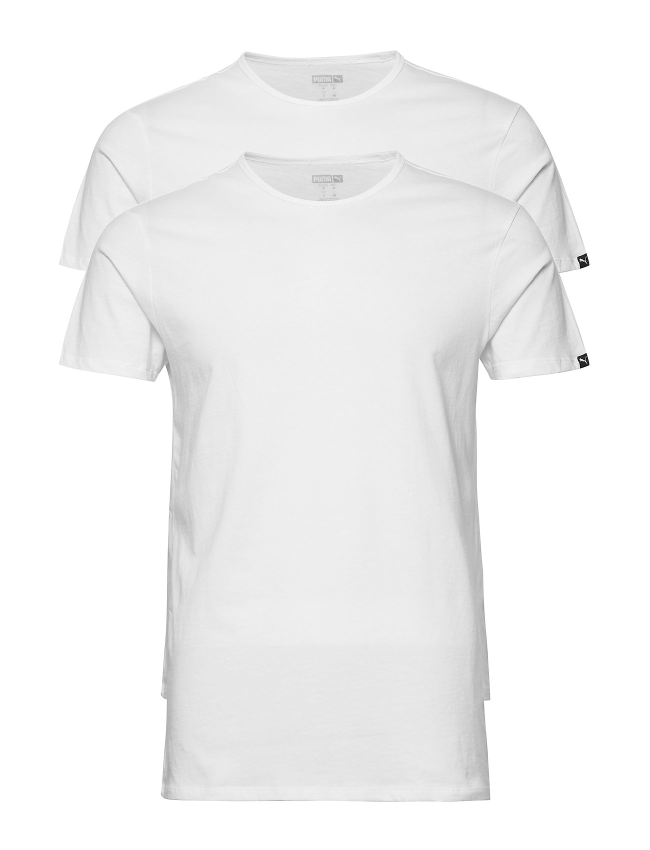 PUMA Puma Basic 2P Crew Tee Weiß - XL - Herren