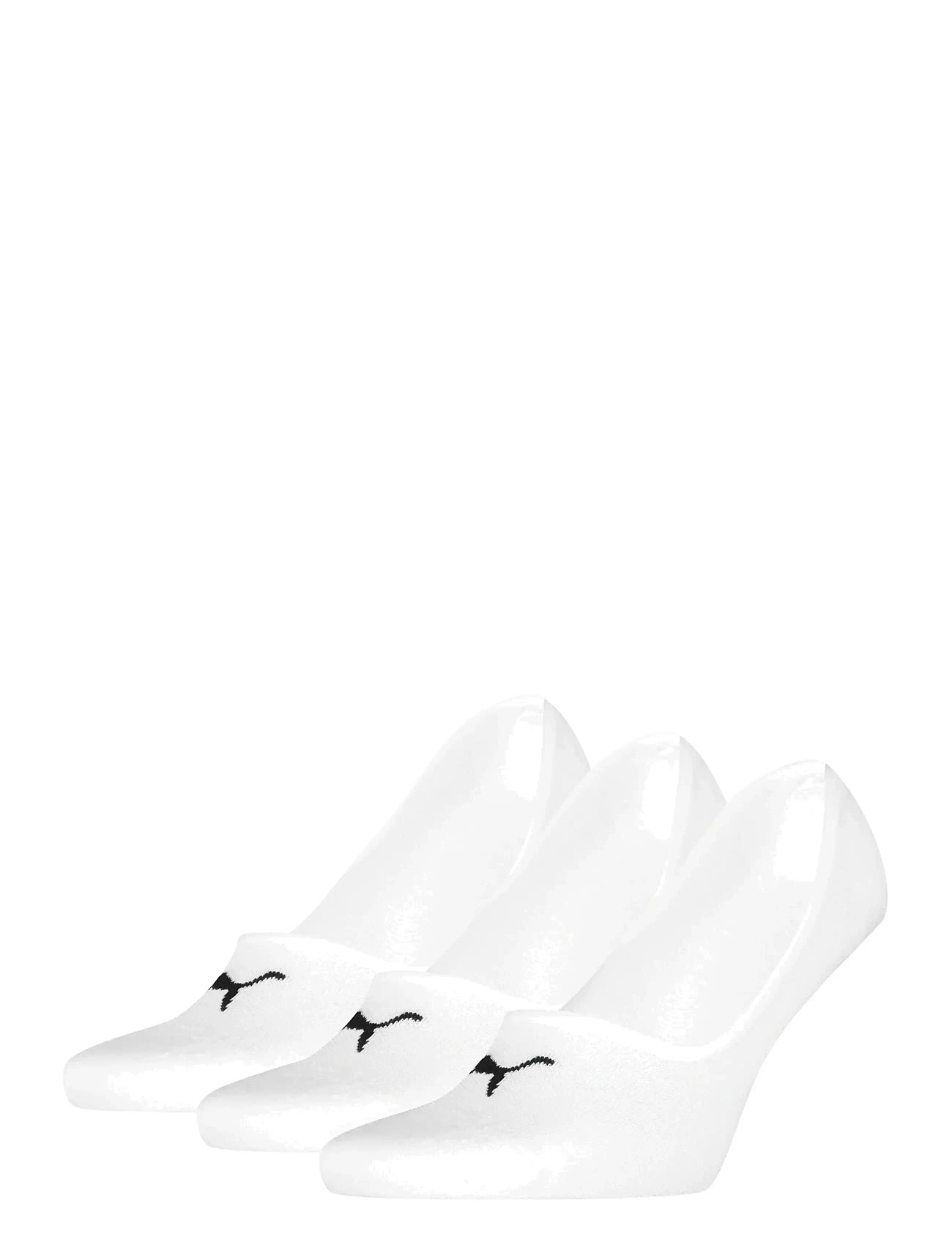 PUMA Puma Unisex Footie 3P, 39-42, White, Sokker > Ankelstrømper, Herre