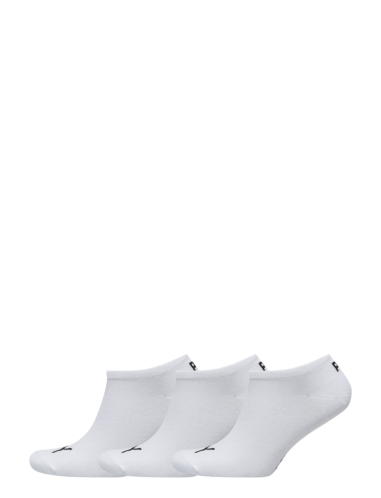 puma plain white shoes