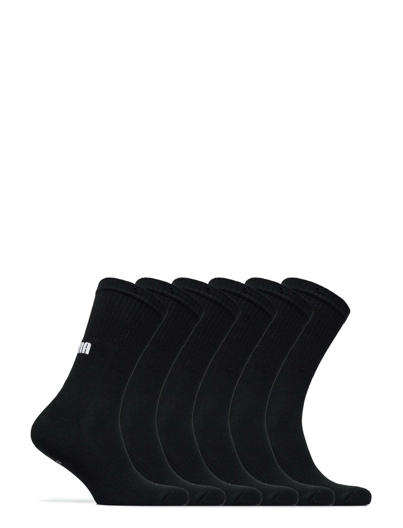 PUMA Puma Unisex Cushioned Next Crew 6, 35-38, Black, Sport Clothing > Sport Socks, Dame