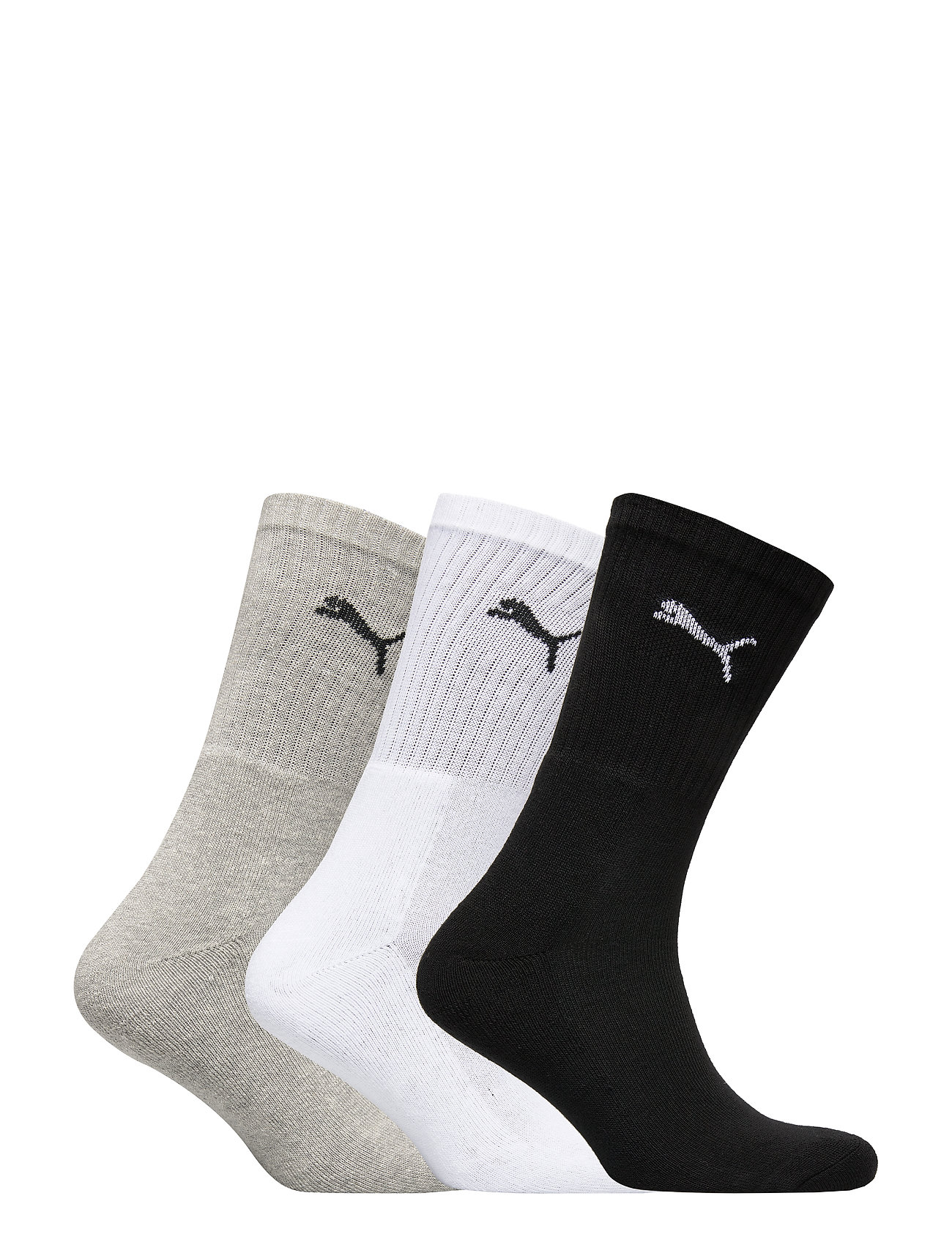 PUMA Puma Unisex Crew Socke 3P Patterned - 39-42 - Damen