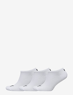 PUMA UNISEX SNEAKER PLAIN 3P - chaussette de cheville - white