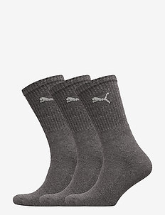 PUMA CREW SOCK 3P - regular socks - anthracite