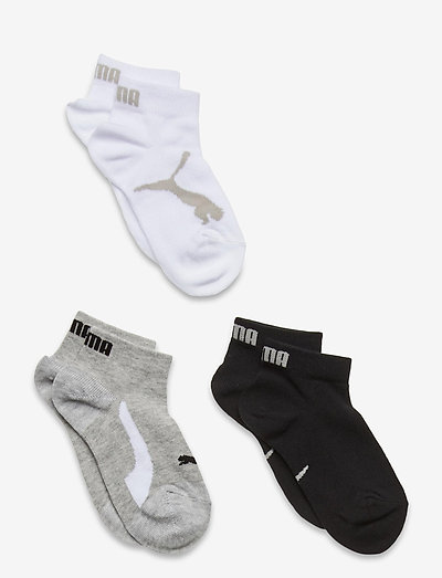 PUMA KIDS BWT QUARTER 3P - socks & underwear - white / grey / black