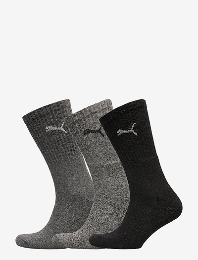 PUMA CREW SOCK 3P - multipack sokken - anthracite / grey