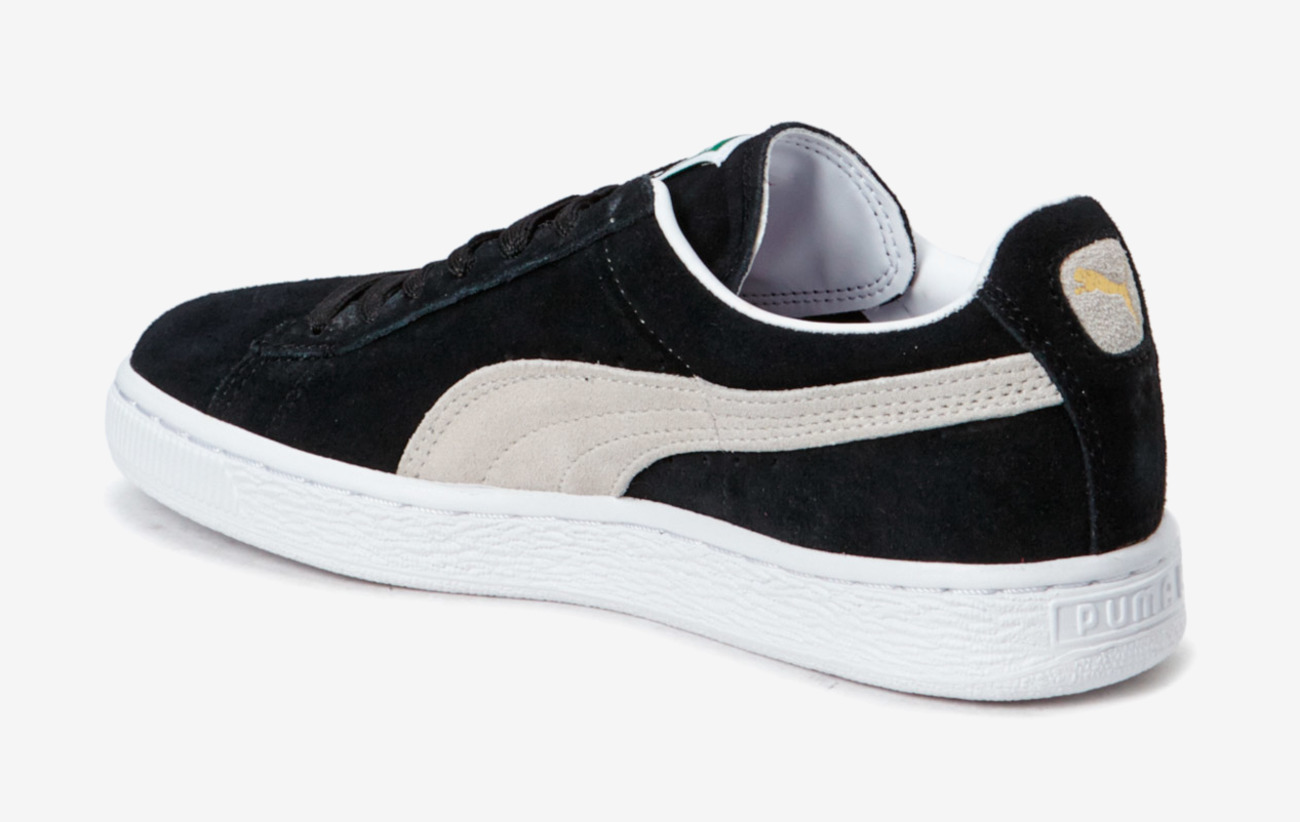 puma suede monochrome