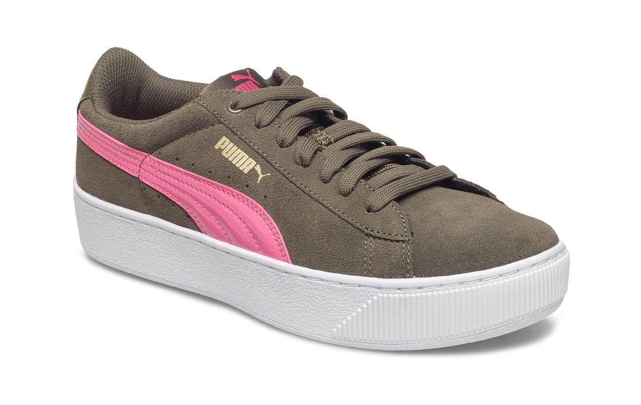 puma platform trace olive night