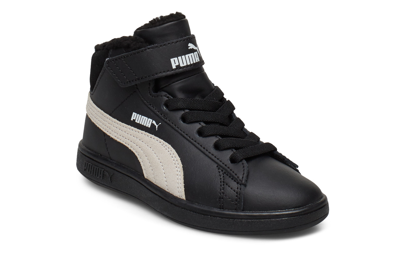 PUMA Puma Smash V2 Mid L Fur V Ps (Puma Black-whisper White), (33 €) |  Large selection of outlet-styles | Booztlet.com