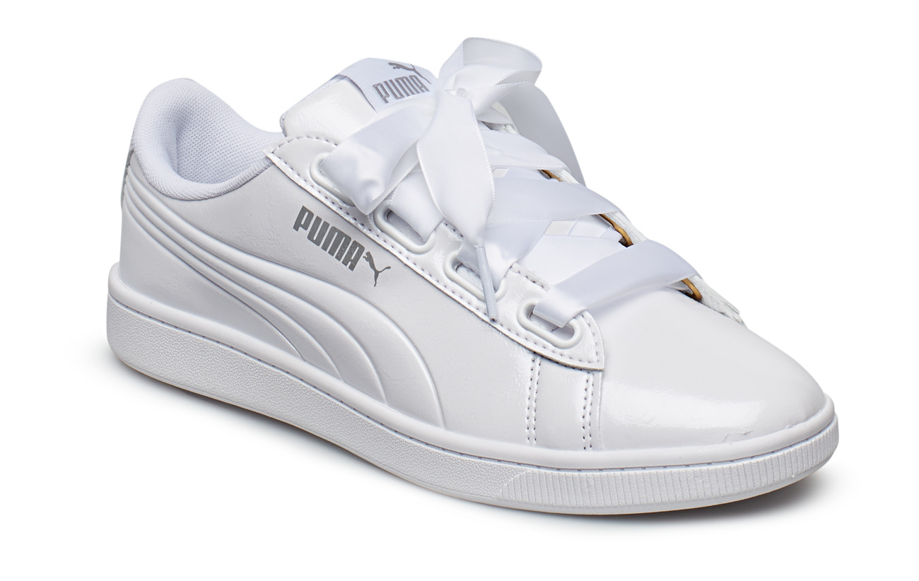 puma white ribbon sneakers, OFF 72%,Buy!