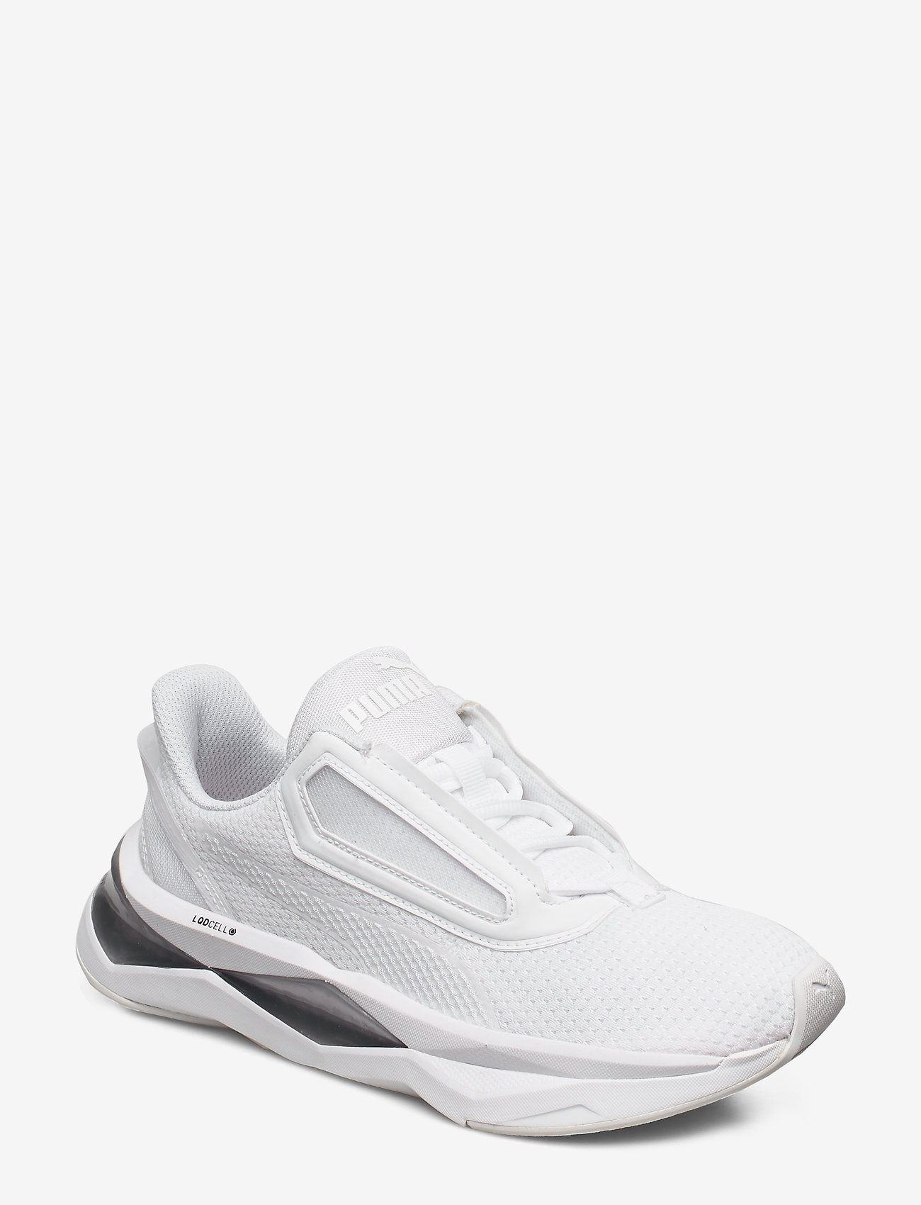 puma white sports shoes