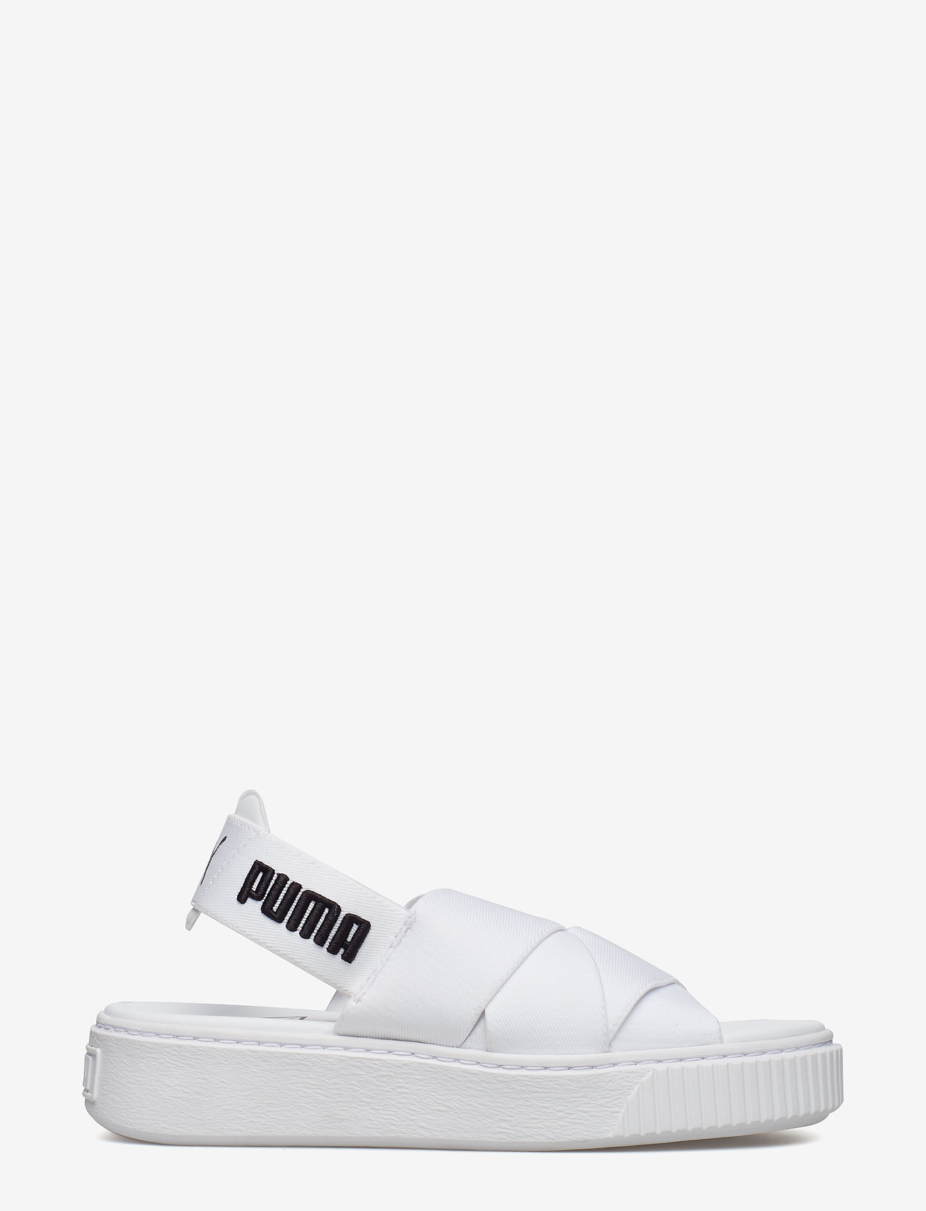 puma white platform shoes