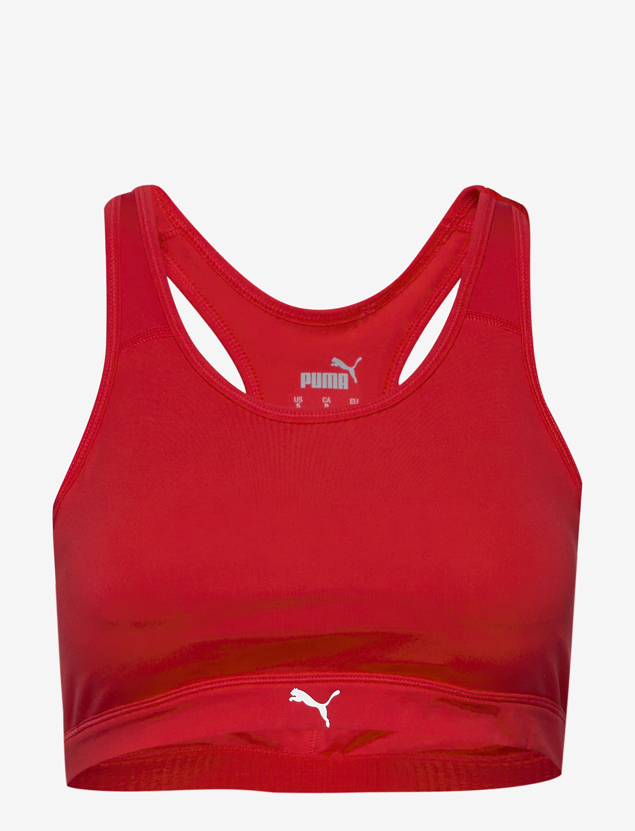 red puma sports bra