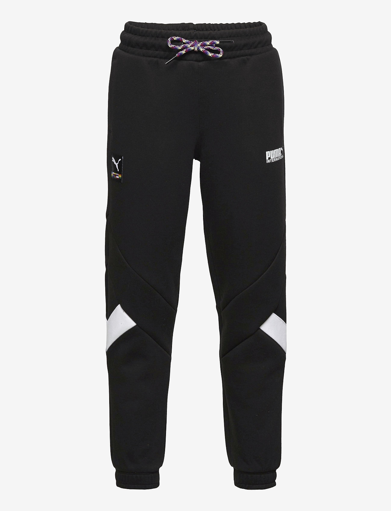 puma black track pants