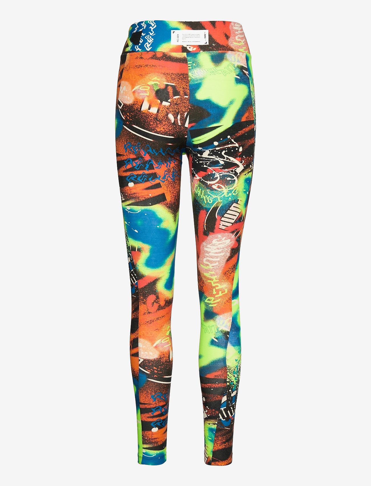 puma splatter leggings