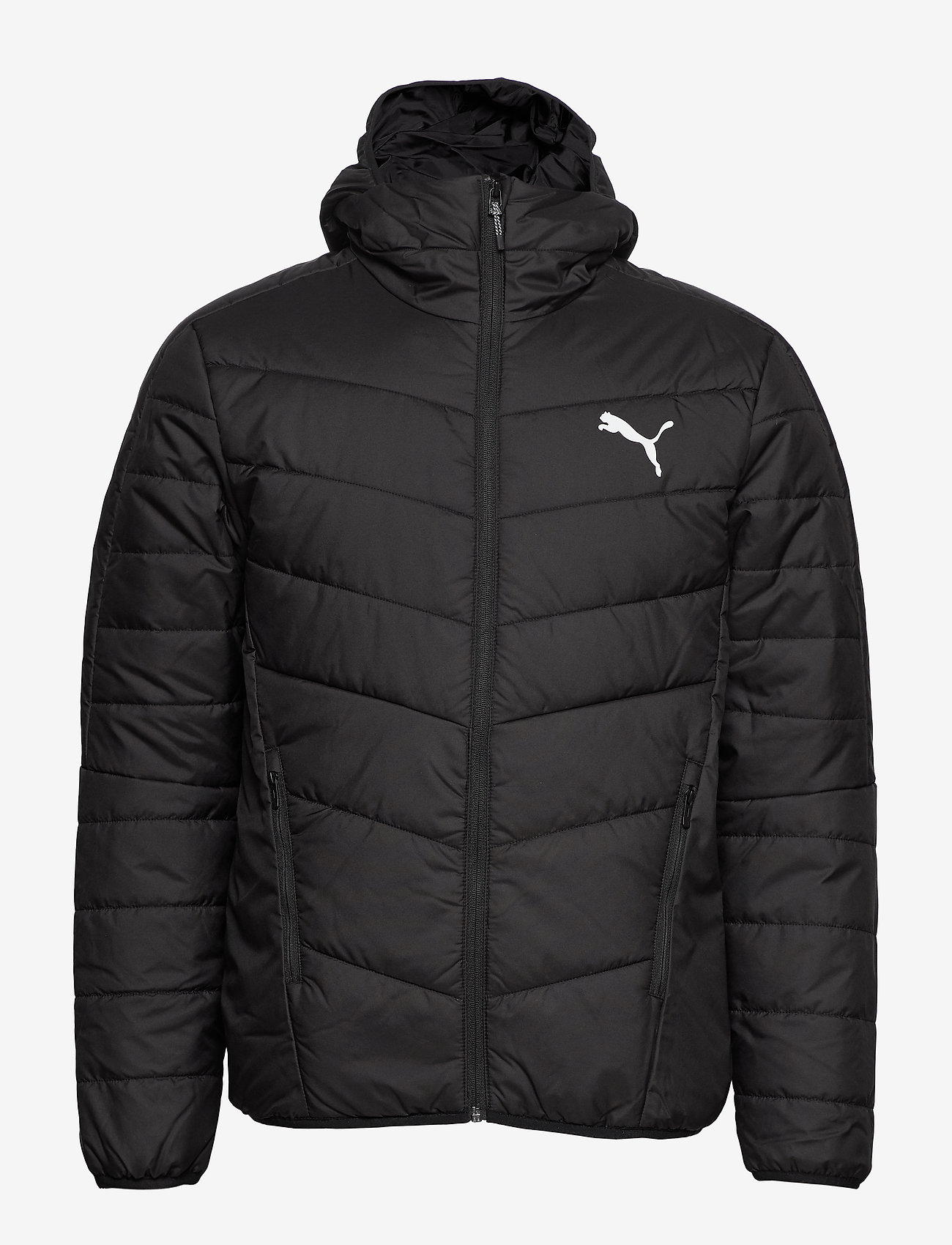 puma black padded jacket